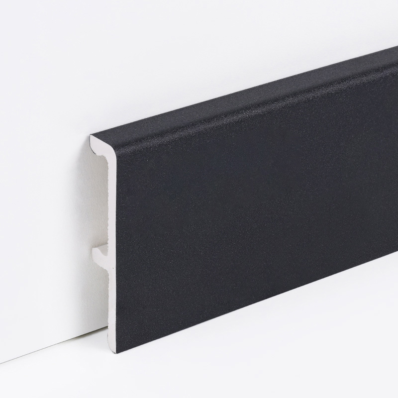 Tấm ốp ch&acirc;n tường m&agrave;u đen