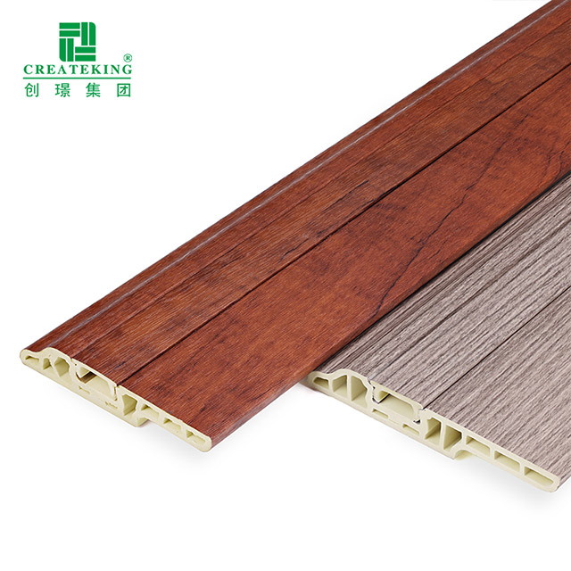 Tấm ốp chân tường ẩn PVC 90 * 14mm