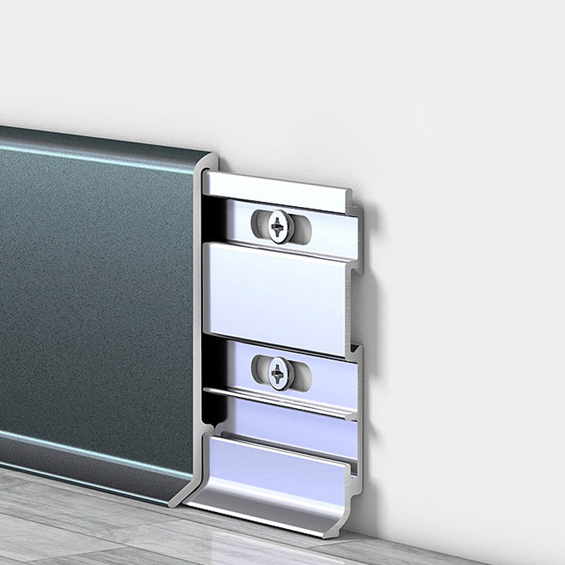 Đường viền ch&acirc;n tường bằng th&eacute;p kh&ocirc;ng gỉ