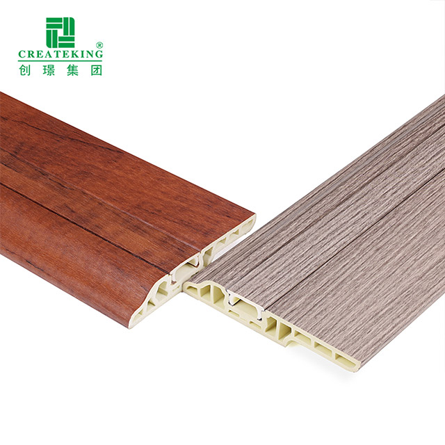 Tấm ốp chân tường ẩn PVC 90 * 14mm