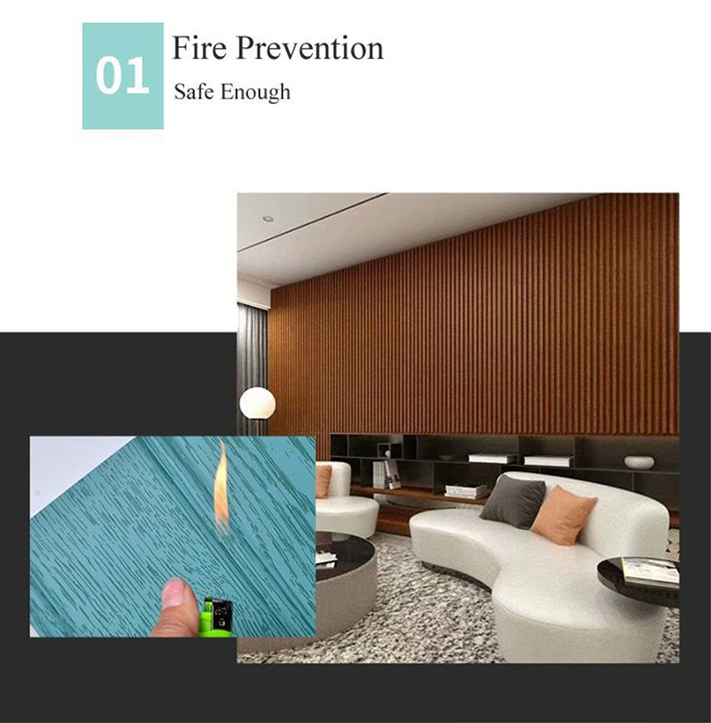 Tấm ốp tường WPC nội thất