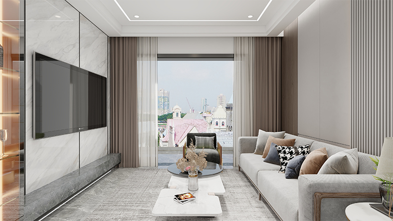 nh&agrave; sản xuất tấm tường nội thất wpc