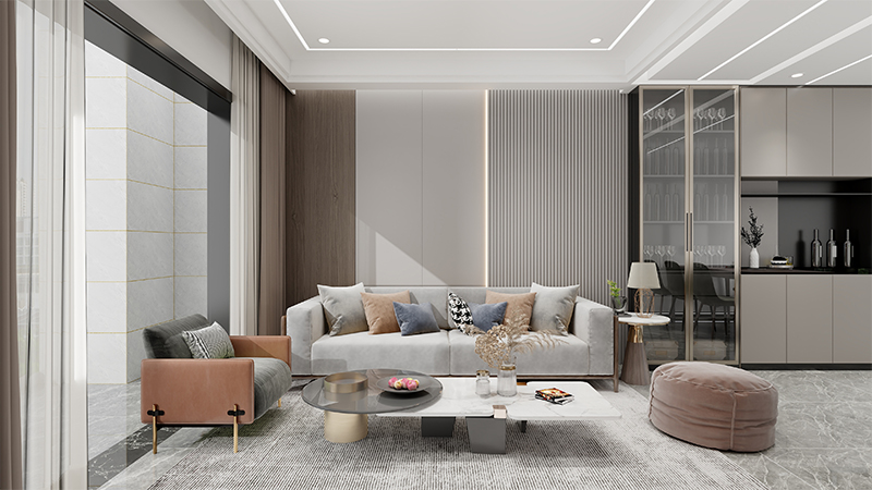 bảng tường wpc nội thất