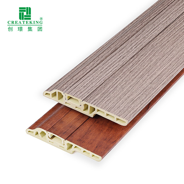 Tấm ốp chân tường ẩn PVC 90 * 14mm