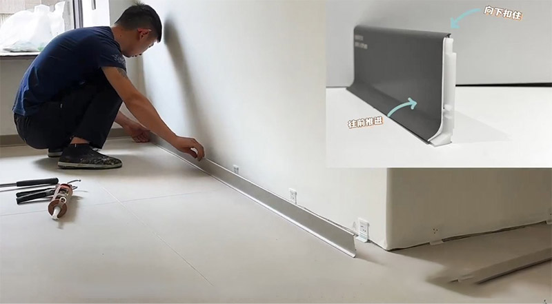 Tấm ốp ch&acirc;n tường nội thất