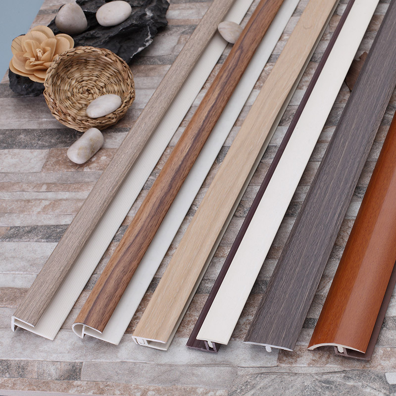 Viền s&agrave;n nhựa PVC v&acirc;n gỗ