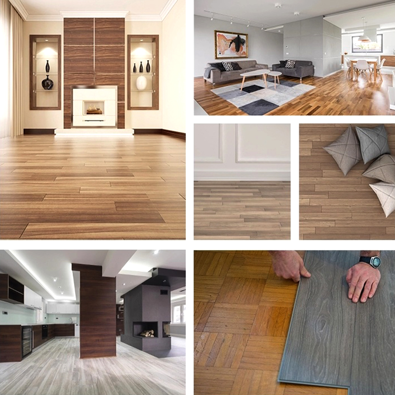 S&agrave;n v&aacute;n Vinyl tr&ocirc;ng như gỗ v&ocirc; tr&ugrave;ng