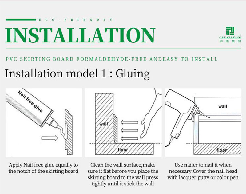 Tấm ốp ch&acirc;n tường composite