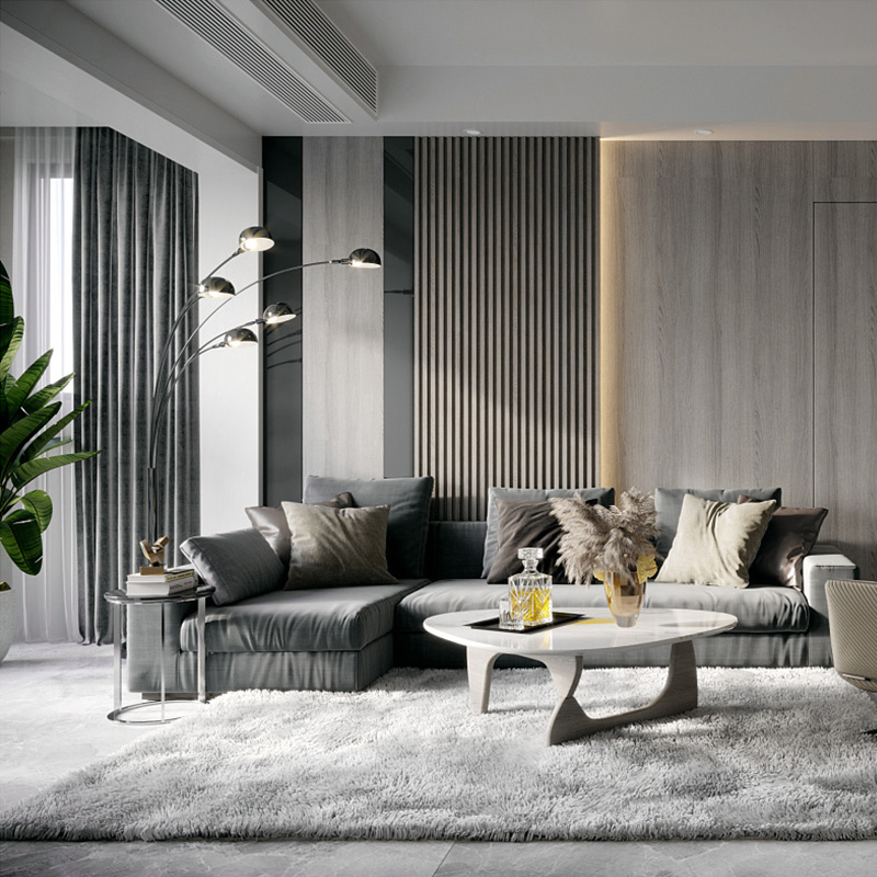 trang tr&iacute; nội thất tấm tường wpc