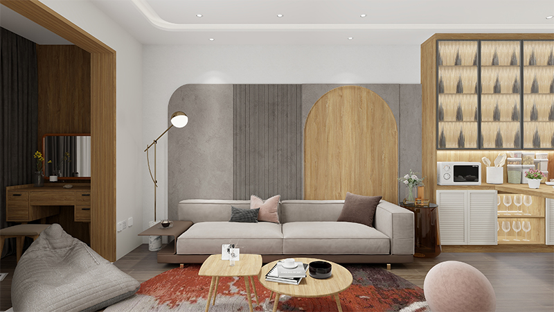 bảng tường wpc hiện đại