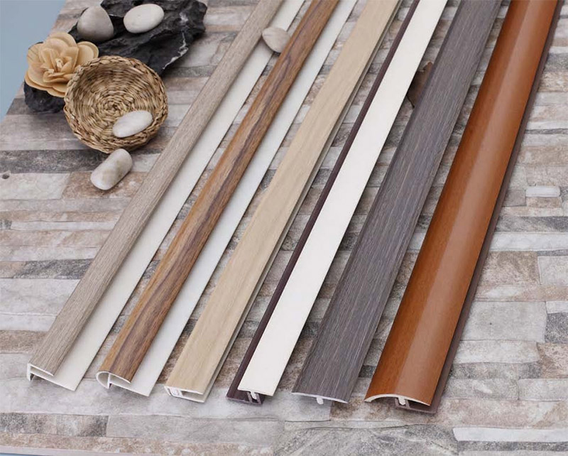 Dải chuyển tiếp s&agrave;n UPVC v&acirc;n gỗ