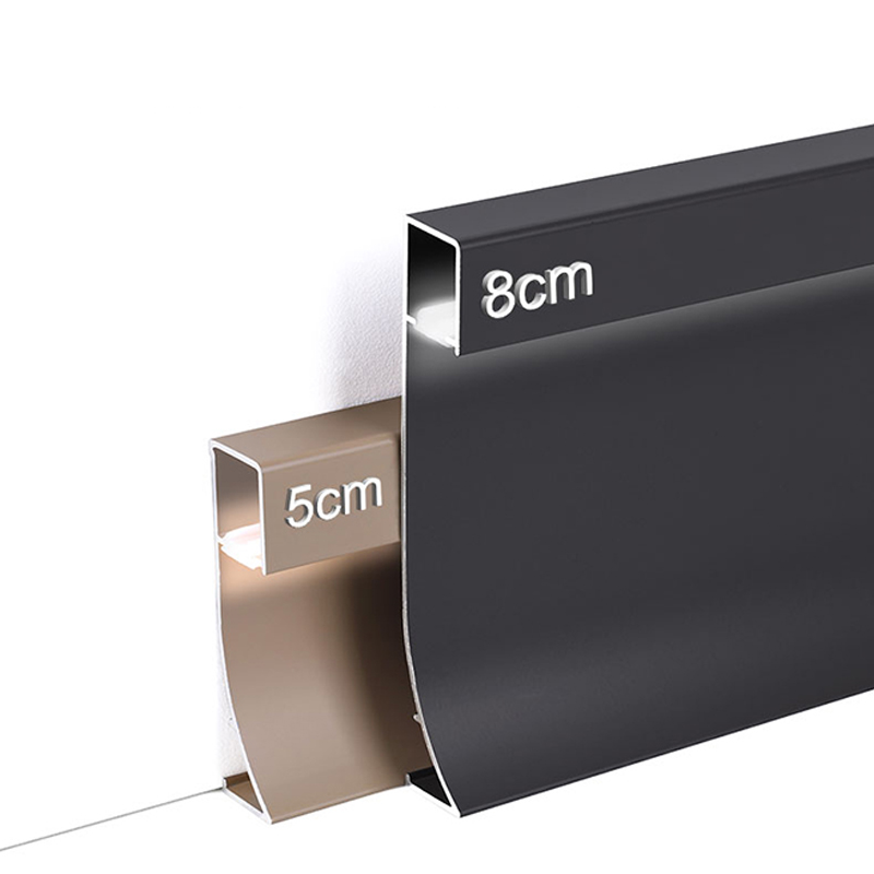 Tấm ốp ch&acirc;n tường đ&egrave;n led sang trọng