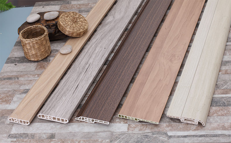 ốp ch&acirc;n tường bằng nhựa