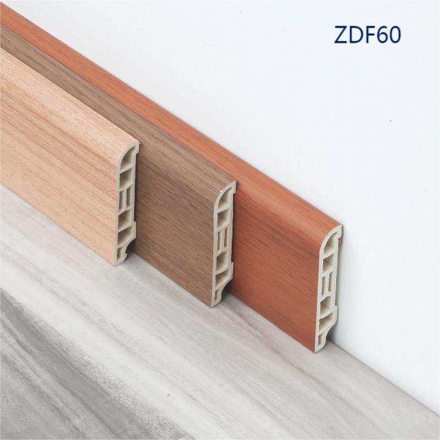 Ván chân tường PVC ZDF60