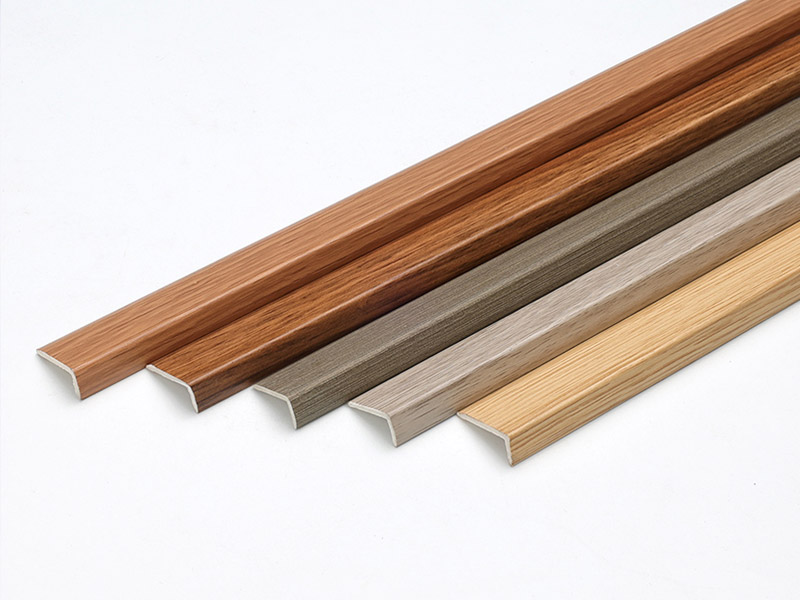Dải cạnh s&agrave;n gỗ h&igrave;nh chữ L PVC 24 * 10mm
