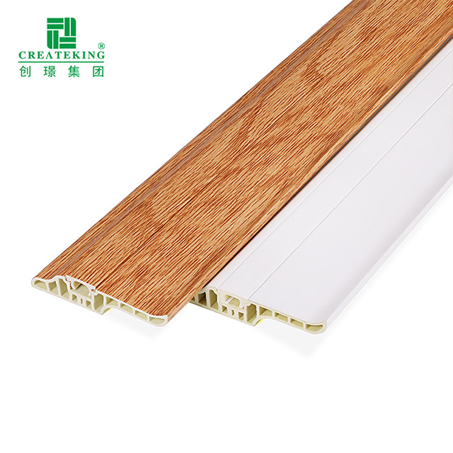 Tấm ốp chân tường ẩn PVC 68 * 17mm