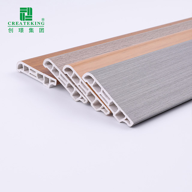 Ván chân tường PVC hạt gỗ 60 * 15mm
