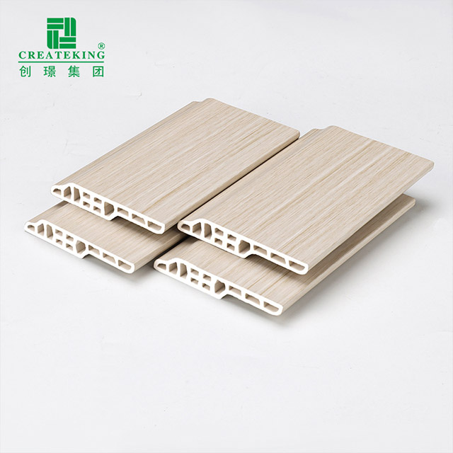 Tấm ốp chân tường bằng nhựa PVC 80 * 14mm