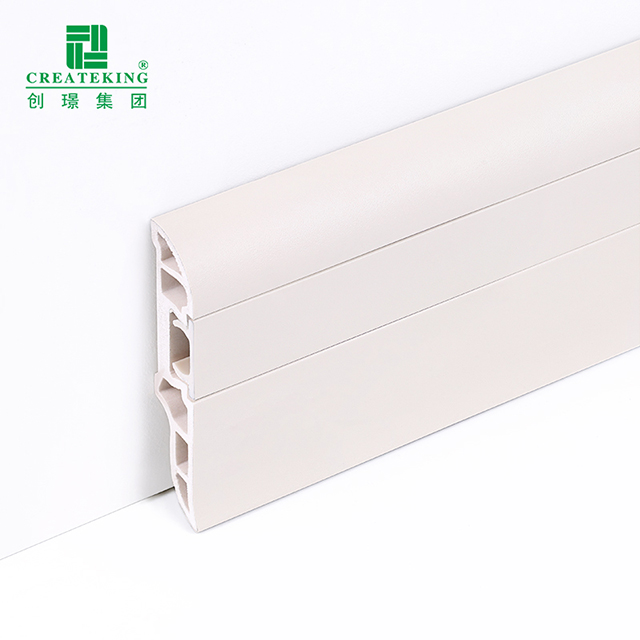 Tấm ốp chân tường ẩn PVC 50 * 12 mm