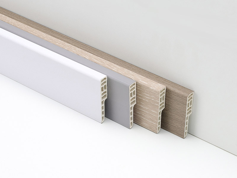 Tấm ốp ch&acirc;n tường SPC chống nước 60 * 12 mm