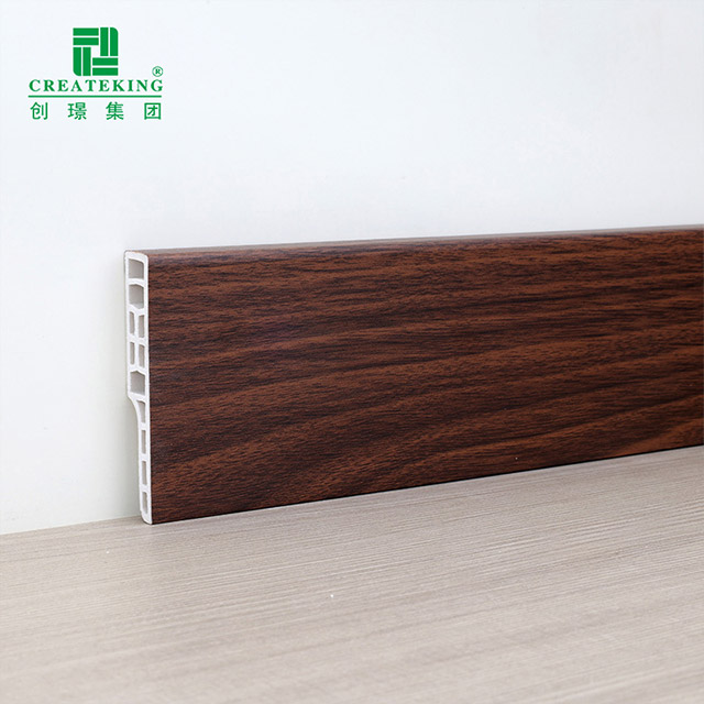 Tấm ốp chân tường vuông SPC 70 * 12 mm