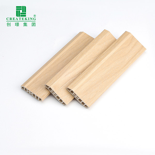 Tấm ốp chân tường PVC 55 * 15mm