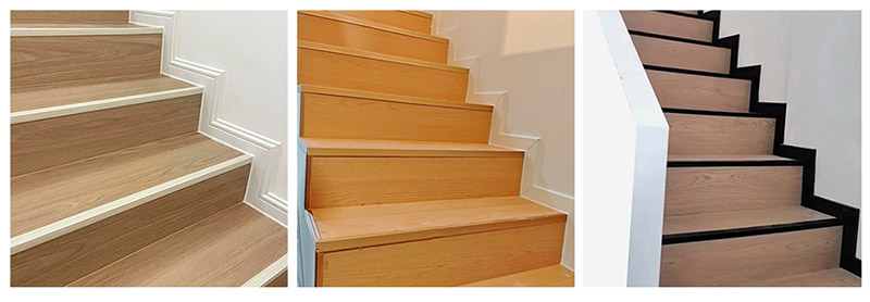 Hồ sơ mũi cầu thang PVC h&igrave;nh chữ F 20 * 25 mm