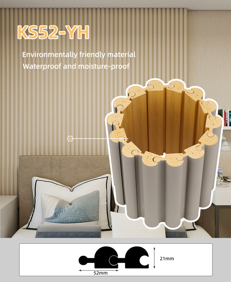 Bảng tường lưới tản nhiệt xoay 52 * 21mm