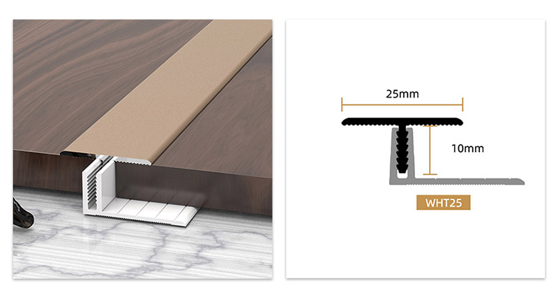 Khu&ocirc;n đ&uacute;c s&agrave;n hợp kim nh&ocirc;m h&igrave;nh chữ T