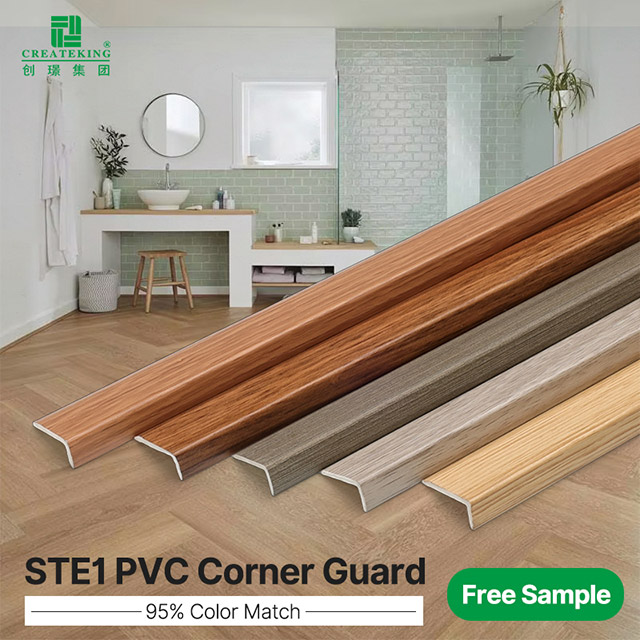 Dải cạnh sàn gỗ hình chữ L PVC 24 * 10mm