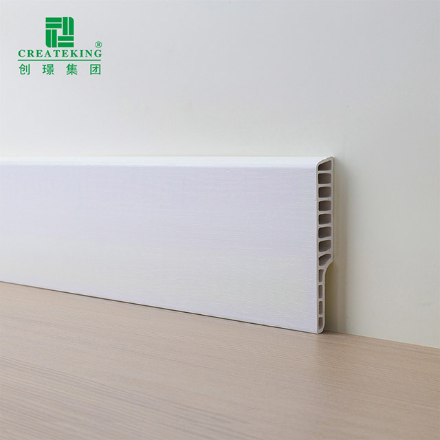 Tấm ốp chân tường PVC 100 * 15mm
