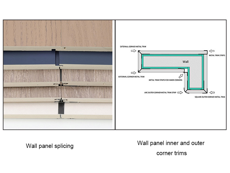 Làm thế nào để bạn hoàn thành các đường nối trên tường?