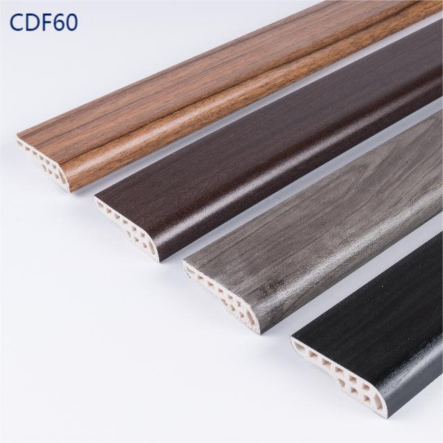 Tấm ốp chân tường PVC CDF60