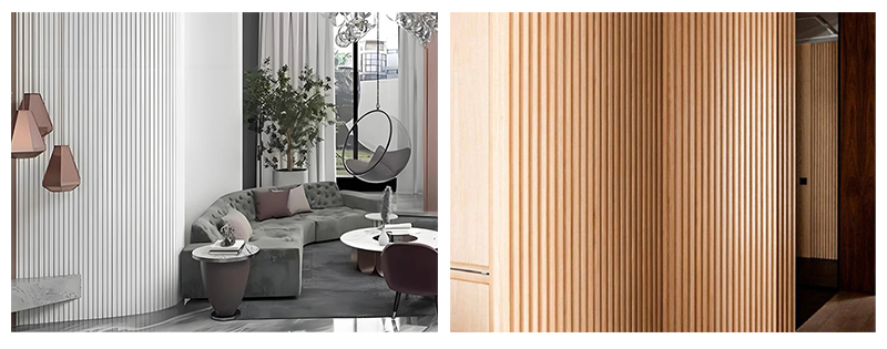 Bảng tường h&igrave;nh cung phẳng 52 * 21mm