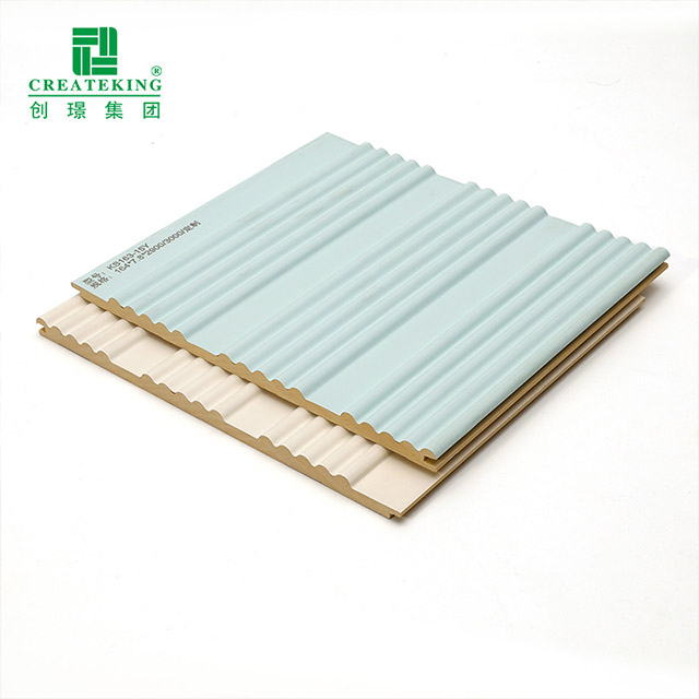 Tấm tường có rãnh cong đặc 164 * 7,8mm