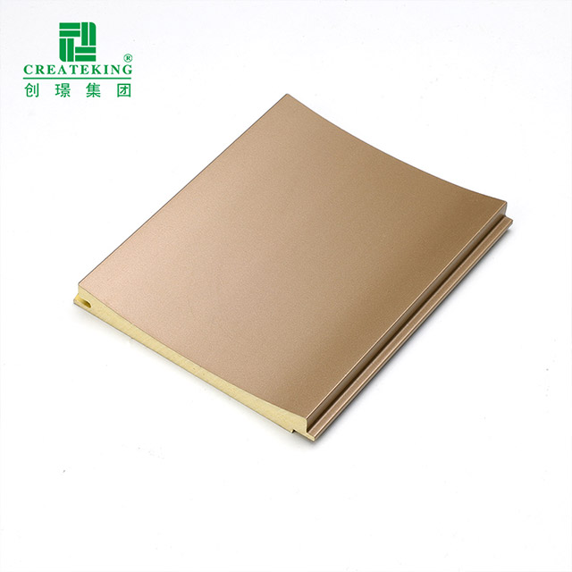 Tấm ốp tường hình vòng cung bên trong hình sóng 128 * 15mm
