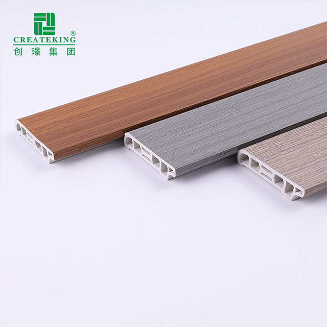 Ván chân tường PVC hạt gỗ 60 * 15mm