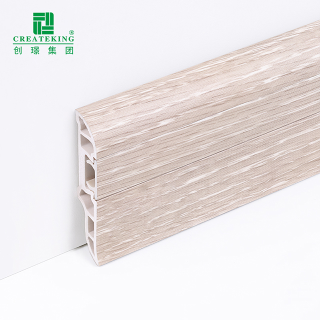 Tấm ốp chân tường ẩn PVC 50 * 12 mm