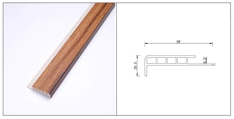 Dải mũi cầu thang SPC 68 * 20,5mm