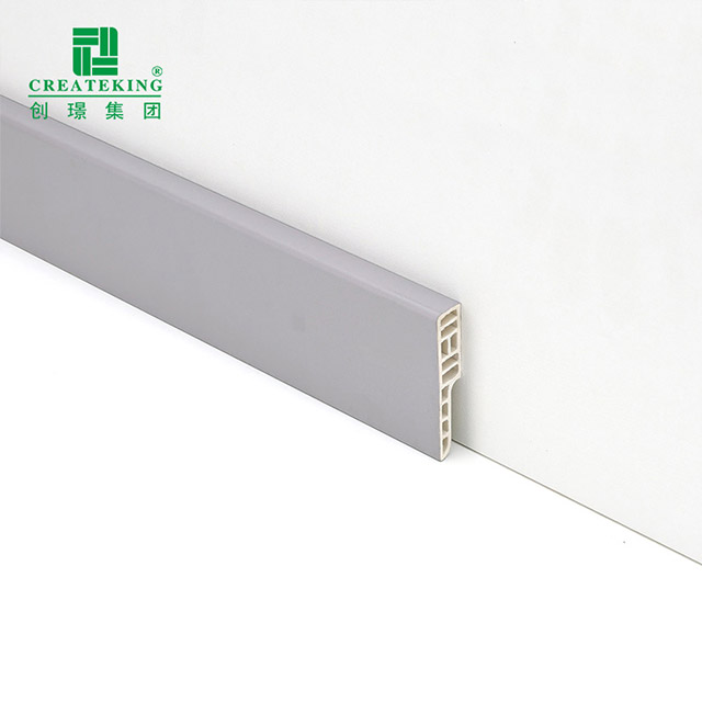 Tấm ốp chân tường SPC chống nước 60 * 12 mm