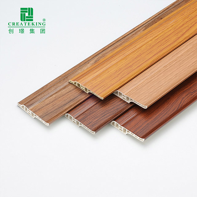 Tấm ốp chân tường PVC đa chức năng 68 * 16mm