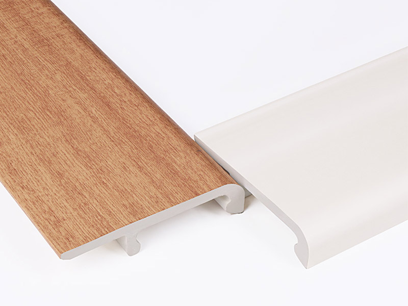Tấm ốp ch&acirc;n tường kẹp PVC 75 * 15mm