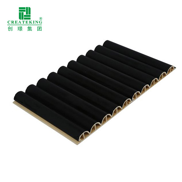 Bảng tường WPC hình bán nguyệt 180 * 21mm