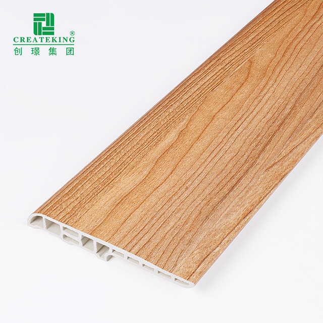 Tấm ốp chân tường nhựa 100mm