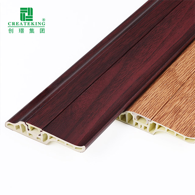 Tấm ốp chân tường bằng nhựa PVC 68 * 17mm