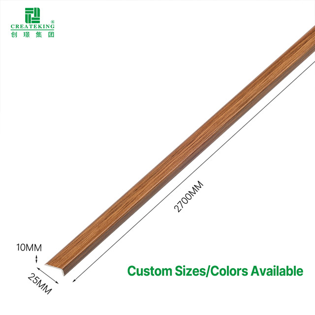 Dải cạnh sàn gỗ hình chữ L PVC 24 * 10mm