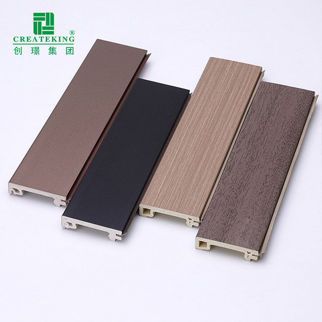 Tấm ốp chân tường WPC 50 * 14mm