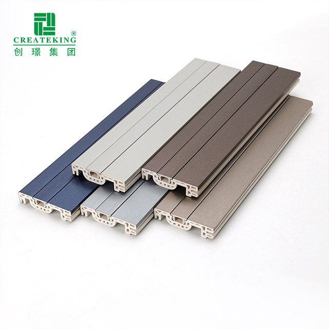 Tấm ốp chân tường ẩn WPC 50 * 12mm