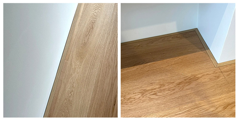 Dải cạnh s&agrave;n PVC h&igrave;nh chữ L 30 * 20 mm