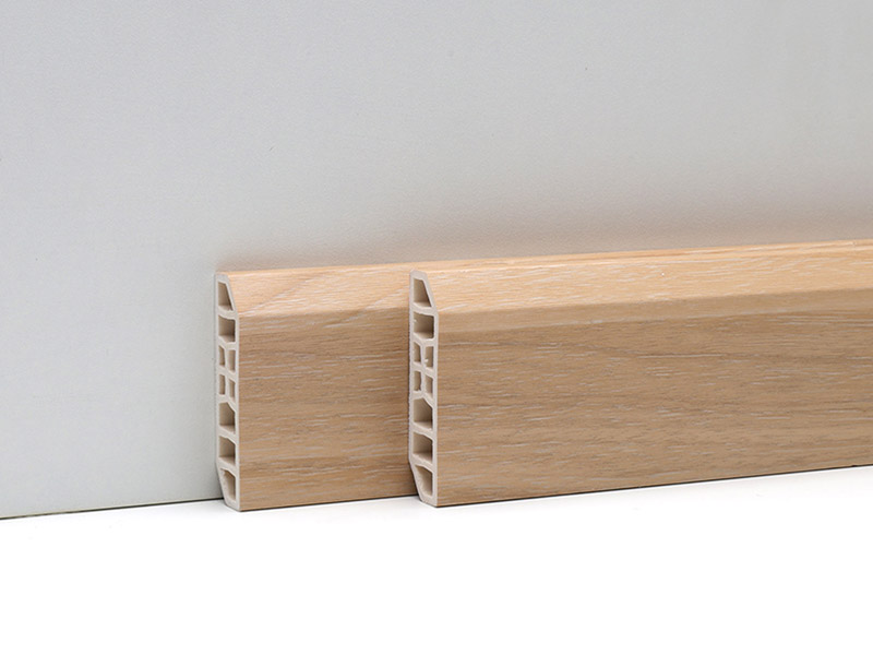 Tấm ốp ch&acirc;n tường PVC 55 * 15mm
